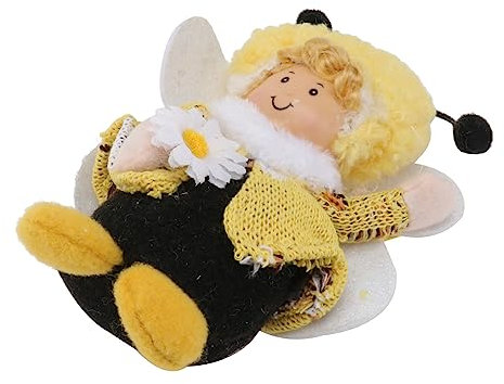 BCOATH 1stk Puppe Gestricktes Stofftier Plüschtiere Flauschige Kuscheltiere Festivalschmuck Stofftiere Kuscheltiere Plüschtier Mha Plüsch Bienenförmiges Spielzeug Biene Stofftier