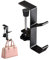 Dtaigou Adjustable Desk Edge Hook,Desk Clamp Bag Hook,Desk Bag Hook Headphone Stand Clamp,Adjustable Desk Edge Hook, for Cabinets, Under Counter, Shelves