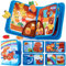 hahaland Jouet Bebe 1 an Arche de Noé Busy Board Montessori âge 1 an, Jouet Enfant 1 2 3 Ans Livre Sensoriel Bebe, Jeux Montessori Jouets d'activité et de Développement, Cadeau Enfant 1 2 3 Ans