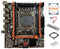 Lbvzxkad Scheda Madre X99E + CPU E5 2666 V3 Dual ChannelSupporta 4XDDR4 RAM RECC PCIE X16 NVMe Scheda LAN Gigabit Desktop Motherboard
