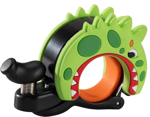 ROCKBROS Campanello per bicicletta in lega di alluminio Campanello per mountain bike per bambini e adulti con suono forte e adatto per manubri da 22-25,4 mm