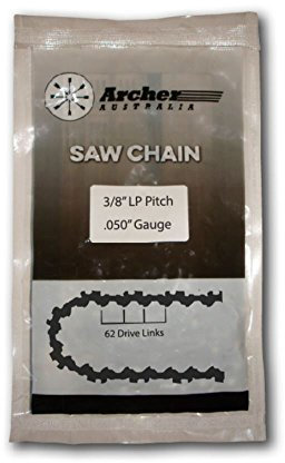 Archer Chainsaw Saw Chain Suits Ryobi RCS4046C 18 45cm 62DL