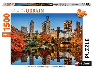Nathan - Puzzle für Erwachsene - Puzzle N 1500 p - New York im Herbst - 87788