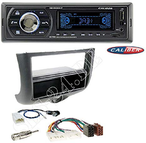 Caliber RMD050DAB-BT DAB+ Tuner USB SD AUX-IN Radio + Scheibenantenne + Radioblende schwarz für Toyota Yaris (P1) 1999->2003