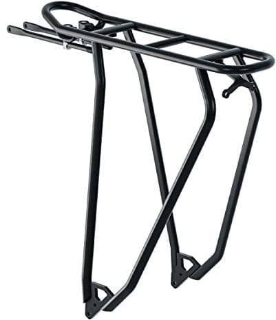 Tubus Unisex – Erwachsene Racktime Lightit 2.0 System-Gepäckträger, Schwarz, 28