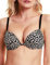 WingsLove Women's Push Up Bra Deep V Plunge Underwire T-Shirt Bra Multiway 2 Cups Up (Nude,32DDD)