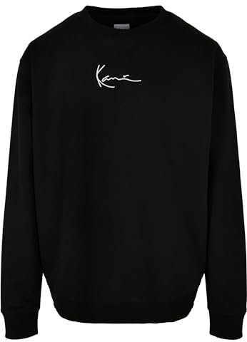 Karl Kani Herren KKMQ12003BLK Small Signature Crew Black, M