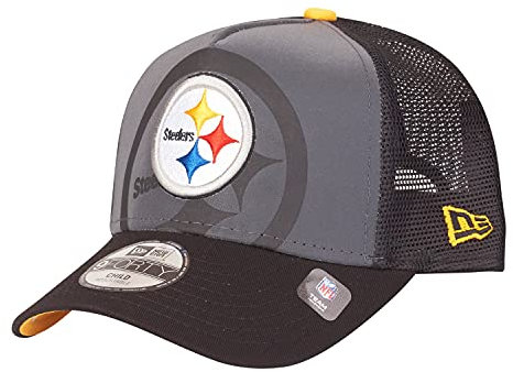 New Era A-Frame Trucker Kinder Cap Pittsburgh Steelers Child