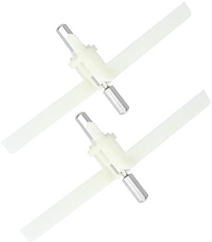 Kenekos - 2x Mitnehmer geeignet für Bosch MUM4/MUM8 Ersatzteil für Küchenmaschine, ProfiMaxx 44, 45, 46, 47, MUZ8DS1, MUZ4DS2, MUZ4DS3, 00091027/091027, Quelle TurMix, Durchlaufschnitzler Flügel