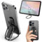 Mindsky Handy Ring Halter Fingerhalter 360° Drehbarer Ringhalter Faltbarer Handy Ständer Handyhalterung für iPhone iPad Smartphones Tablets(Kommt mit einem universellen Magneten)-Octagon Rosegold