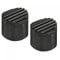sourcing map Ladder Non-Slip Feet Mat 60mm ID Rubber Round Telescopic Ladder Accessories Pad Cover Cushion for Ladder Protection Black Pack of 2