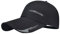 Ponytail Visor Unisex Plain Buns Hat Cap Baseball Trucker Messy Baseball Caps Short Bill Visors Women (Black, One Size)
