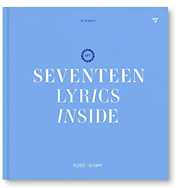 SEVENTEEN LYRICS INSIDE Global Edition - Offizielle Seventeen Merchandis, 10 Seventeen Songs mit kompletten Songtexten, Seventeen Merch, Weihnachtsgeschenk, Feiertagsgeschenk