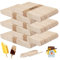 300 Stück Holzstäbchen zum Basteln, 15cm x 1.8cm Eisstiele Holz zum Basteln, Popsicle Sticks aus Naturholz, Holzmundspatel, Holzstiele für Eis am Stiel,Holzspatel zum Basteln,für DIY Handwerk