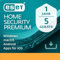 ESET HOME Security Premium 2025 | 5 Geräte | 1 Jahr | inklusive Passwort Manager, Datenverschlüsselung, Browserschutz & Privatsphäre | Windows, MacOs, Android oder iOS | Aktivierungscode per E-Mail