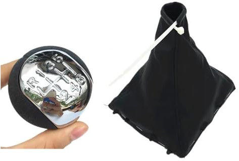 Coche Pomo Palanca Cambios Para Opel Para Vectra C 2002 2003 2004 2005 5 6 Velocidades Manual Perilla Palanca Cambios Coche Polaina Cubierta Arranque Funda Cuello Pomo Cambio Velocidades ( Color : Com