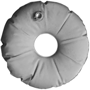 perfk Regenschirm-Basisgewicht, Wassergewicht, Tasche, rundes Flaggen-Basisgewicht, Wassergewicht für Schirmständer für Strand, Sonnenschirm, Bogen,