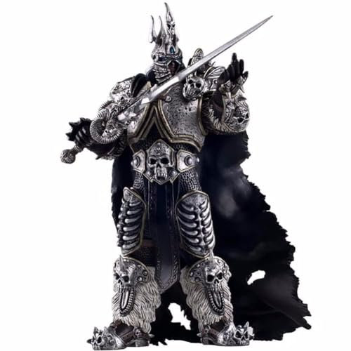 REOZIGN Arthas Sylvanas, Spielfiguren World of Warcraft aus PVC, Manga-Spielfigur, Sammlerfigur, Figur für Spielefans (Arthas 15 cm)