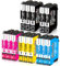 GILIMEDIA T1295 Druckerpatronen Kompatibel für WF-3520 Druckerpatronen für Epson T1291 T1292 T1293 T1294 für Epson Workforce WF-3520 WF-3540 WF-7525 WF-7515 Stylus SX235W SX425W SX435W SX445W