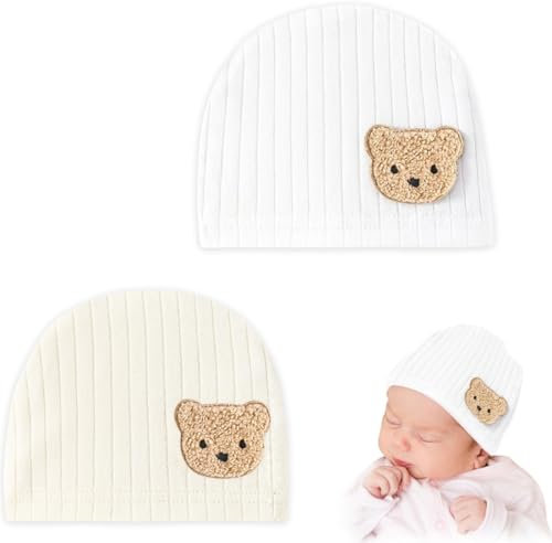 Cappello a maglia senza tesa 2 pezzi Cappello unisex Cappello per ragazzi Cappello primaverile Cappello a maglia per bambini Cappello unisex per neonati Cappello per asilo nido