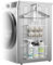 Detukna Magnetic Dryer Ball Holder and Hanger Organizer Magnetic Hanger Holder for Washing Machine Laundry Room Organization, Laundry Dryer Balls Storage & Hanger Storage Magnetic Organizer (White)