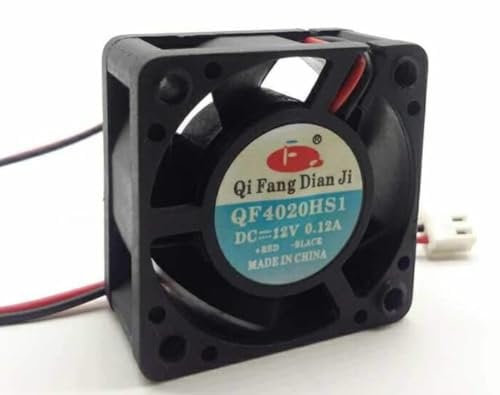 Cooling fan DC12v 40mm 40x20mm for QF4020HS1 0.12A 40X40X20MM Cooling fan