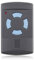 Télécommande Porte Garage pour Hörmann HSM4 868 MHz HSM2 HSM4 HS1 HS2 HS4 HSE2 HSZ1 HSZ2 HSP4 HSD2 Tubauto HS4 868Fréquence 4 Boutons Couleur Bleue Télécommande de Remplacement pour Porte de Garage