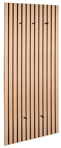 Mirrors and More Panneau acoustique GWEN - Aspect bois - Hauteur : 125 cm