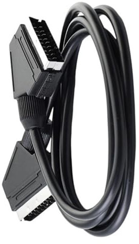 Zqxnt Câble péritel 21 broches vers câble péritel mâle vers mâle 21 broches convertisseur vidéo pour appareil péritel accessoires câble péritel