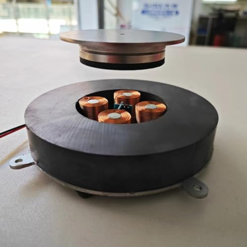 Kidaromo DIY Magnetschwebe-Display, schwimmendes Display mit 800-1000g Tragfähigkeit, schwebender Display, Wissenschaftliches pädagogisches Kit und schwebende Desktop-Dekoration für