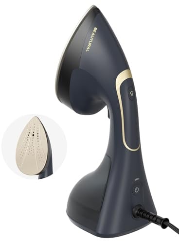 BEAUTURAL Ferro da Stiro Verticale a Vapore 2 in 1 per Abbigliamento