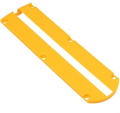 Dw703/dw704/dw705/dw716/3660 Series for Clearance Throat Plate Woodworking Compound Miter Saw Parts Workshop Tool Miter Saw Kerf Plate Replacement Part 14672602 Table for Insert