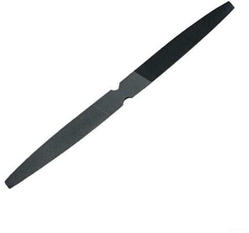 200 mm Wachsfeile für Schmuckherstellung, doppelseitiges, halbrundes Design, ideal zum Feilen und Reinigen verschiedener Materialien