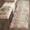 SAFAVIEH Boho Teppich für Wohnzimmer, Esszimmer, Schlafzimmer - Monaco Collection, Kurzer Flor, Multi, 76 X 183 cm
