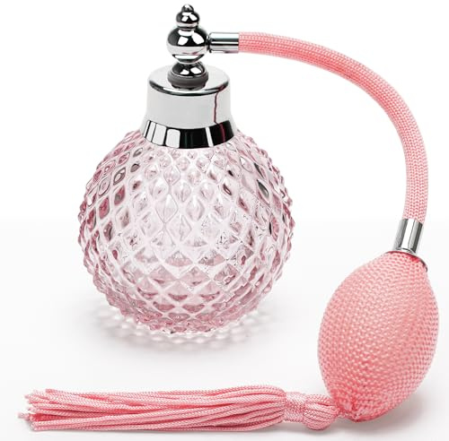 Coolrunner 100ml Crystal Art Refillable Perfume Atomizer Bottle,Long Spray