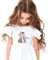 ilka parey wandtattoo-welt Bügelbilder Applikation Einhorn & Punkte Bügelbild Bügelmotiv Aufbügelbilder mit Name Wunschname für Mädchen bb099