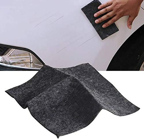 Nano Magic Anti-Rayures Chiffon pour Voiture, Universel en métal Surface Light Peinture Rayures Rayures Instant Chiffon de Polissage, Smart Car la beauté et la Surface réparation Propre Outil