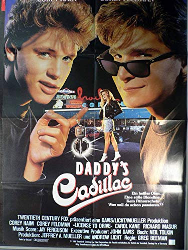 Daddy's Cadillac - Corey Haim - Heather Graham - Filmposter A1 84x60cm gefaltet