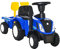 HOMCOM Ride On Tractor Toddler Walker Foot To Floor Slider w/Horn Storage Steering Wheel for 1-3 Years Old Blue