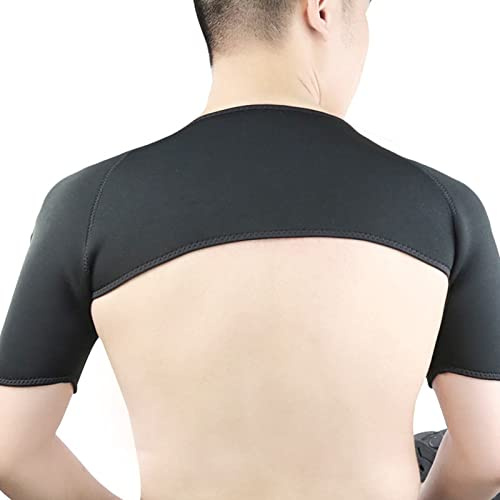 Schulterstütze doppelt atmungsaktiv L | Kompressionsband für orthopädische UnterstützungFördert die HaltungIdeal für den Alltag