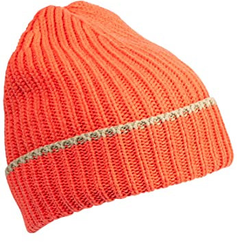 camel active Damen 306470/8M47 Beanie-Mütze, Peach, OS