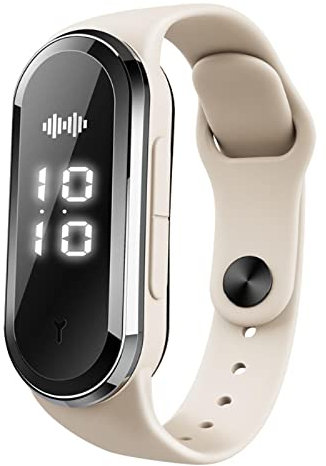 Pulsera ultrasónica repelente de mosquitos - Pulsera electrónica repelente de mosquitos - Pulsera antimosquitos Repelente de insectos Seguro para niños Adultos Acampar al aire libre Senderismo-Blanco