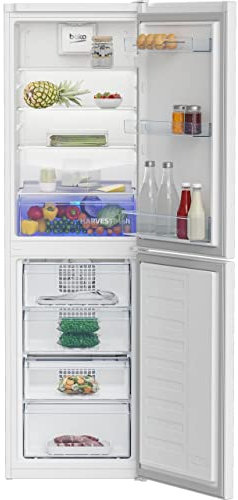 Beko CNG3582V HarvestFresh Total Frost-Free Combi Fridge Freezer