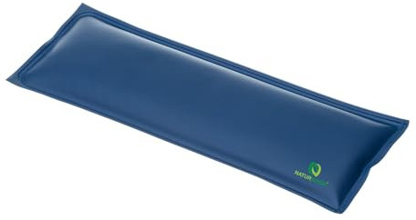 Moor- Wärmeträger • Wärmespeicher • Rückenkissen aus 100% Naturmoor - 13x38 cm - Blau