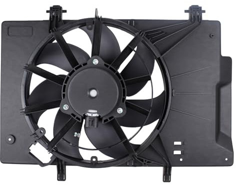 HouYeen Engine Radiator Cooling Fan for For-d B Max 2012-Onwards Fiesta mk7 2008-2017 1.25 1.4 LPG 1.5 1.6 TDCi Ti