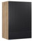 Vicco Hängeschrank Fame-Line, hängender Küchenschrank, Schwarz gestreift, 50 cm