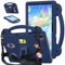 AKABEILA Custodia per tablet Honor Pad X9 11 inch 2024/X8a 2024 carino custodia protettiva bambini antiurto con tracolla maniglia supporto