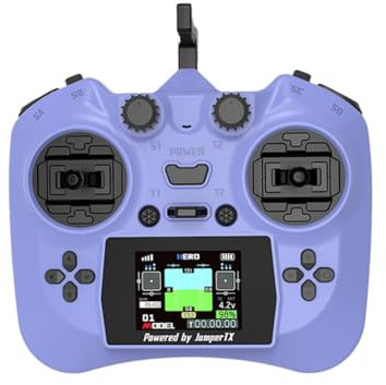 Kioball Smart-Fernbedienung TX Farbdisplay-Sender Hall-Sensor-Gimbals ELRS 2,4G 100mW 12CH für FPV-RC-Drohnen