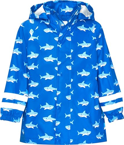 Playshoes Unisex Kinder Regenmantel Regenjacke Fleecefutter (1er Pack)