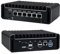 SJRC Micro Firewall Hardware Celeron J6413, Fanless Mini PC 6x i226V 2.5GbE Support OPNsense, 16GB RAM 512GB SSD, Office Network Appliance Dual 4K Display, HD, DP, SIM slot, USB3.1